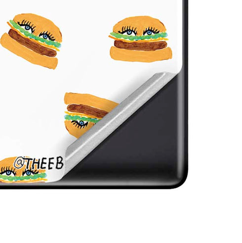 Bouffants and Broken Hearts Cute Burgers Google Pixel 6 Pro Skin
